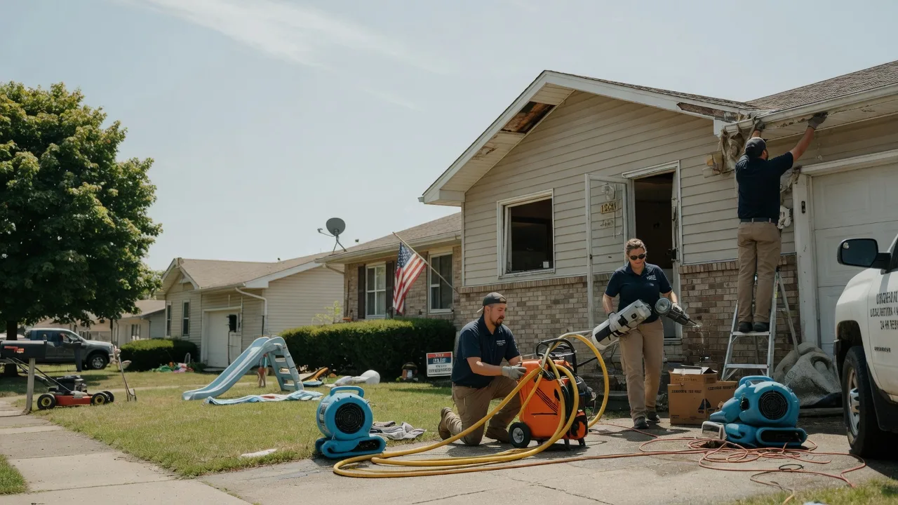 Water Damage Restoration in Sarepta, LA near me